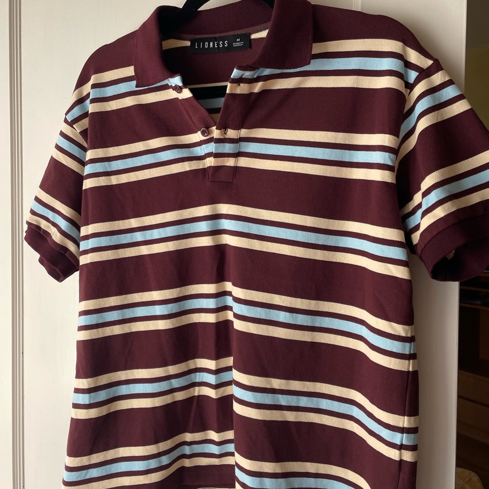 Lioness Striped Polo Shirt